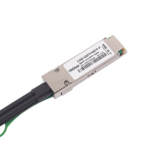 Image of 40G QSFP+ to 4x SFP+ Breakout DAC Cable for Arista CAB-Q-S-1.5M, 1.5m /5ft