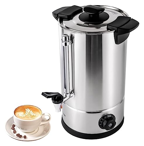 Pava Urna de café comercial Dispensador de café de acero inoxidable Cafetera Dispensador de...