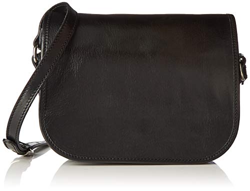 Chicca Tutto Moda Cbc18055822gf, Bolso de Mano. Unisex Adulto, Negro, 12x21x26 cm (W x H x L) Cover