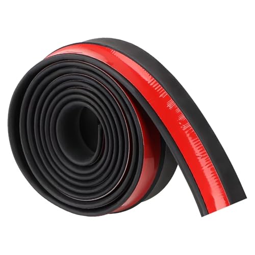 Protector universal de falda de coche con tira de goma de 60mm para molduras de parachoques de 25m