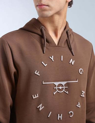 Image of Flying Machine Men's Regular Fit Sweatshirt| Printed