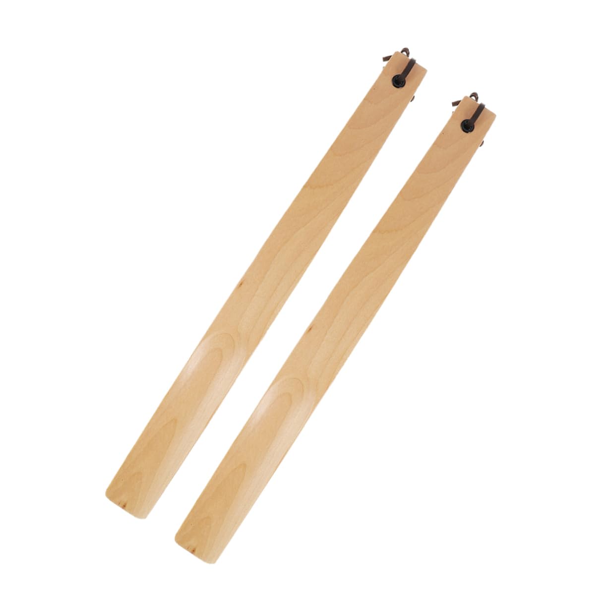 6piezas Calzadores De Madera Larga Para Calzar Zapatos Prácticos y Resistentes Para Uso Doméstico
