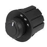 X AUTOHAUX 4WD Electronic Locking Differential Switch Fit for Ford F-150 4x4 4WD 2009-2014 Replace 9L3Z14B166AA 9L3Z-14B166-AA E-Locker Override Control Switch Knob