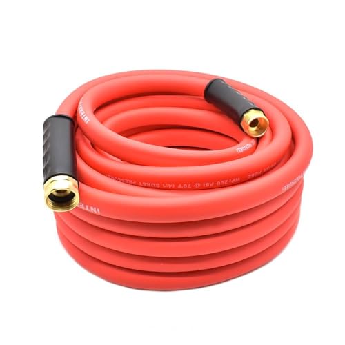 Interstate Pneumatics HCR19-050E 5/8 Inch x 50 FT Contractor-Grade Water Hose