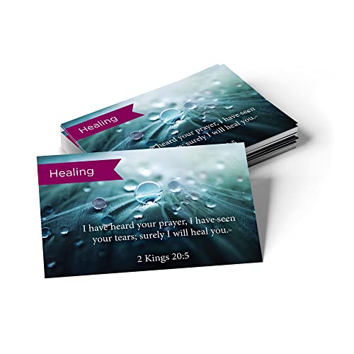 Pass It On Scripture Cards, Healing, Kings 20:5, Pack of