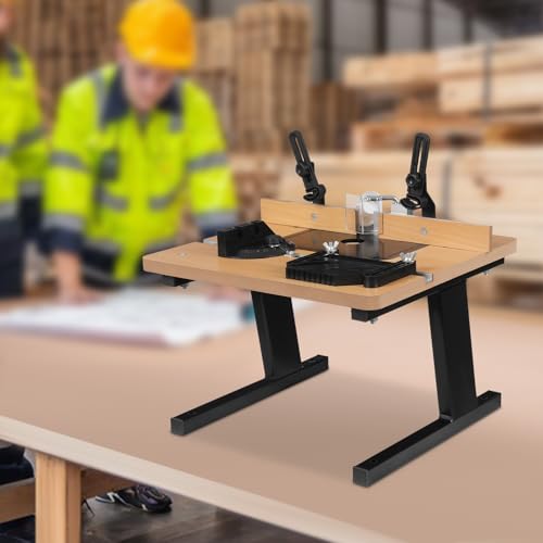 Router Table Woodworking Router Table with Stand & Adjustable Fence Benchtop Router Table for Wood Router - Image 4