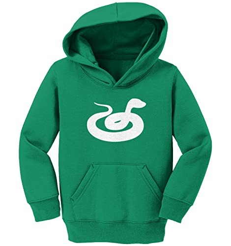 Haase Unlimited Snake Silhouette - Pet Reptile Animal Toddler/Youth Fleece Hoodie