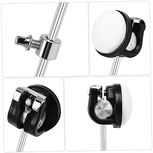 Accesorio fiable para pedal de bombo con cabeza de fieltro miniatura 3