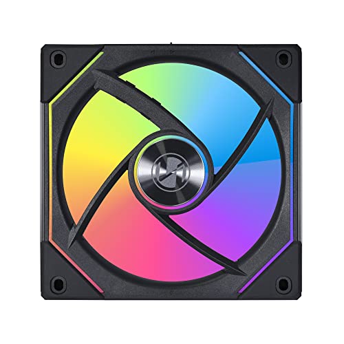 Image of (Refurbished) Lian Li UNI Fan SL Infinity 120 RGB Case Fan Triple Pack - Black - G99.12SLIN3B.in