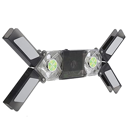 Laptop Cooler Pad Dual Fan Light - Emitting Notebook miniatura 3