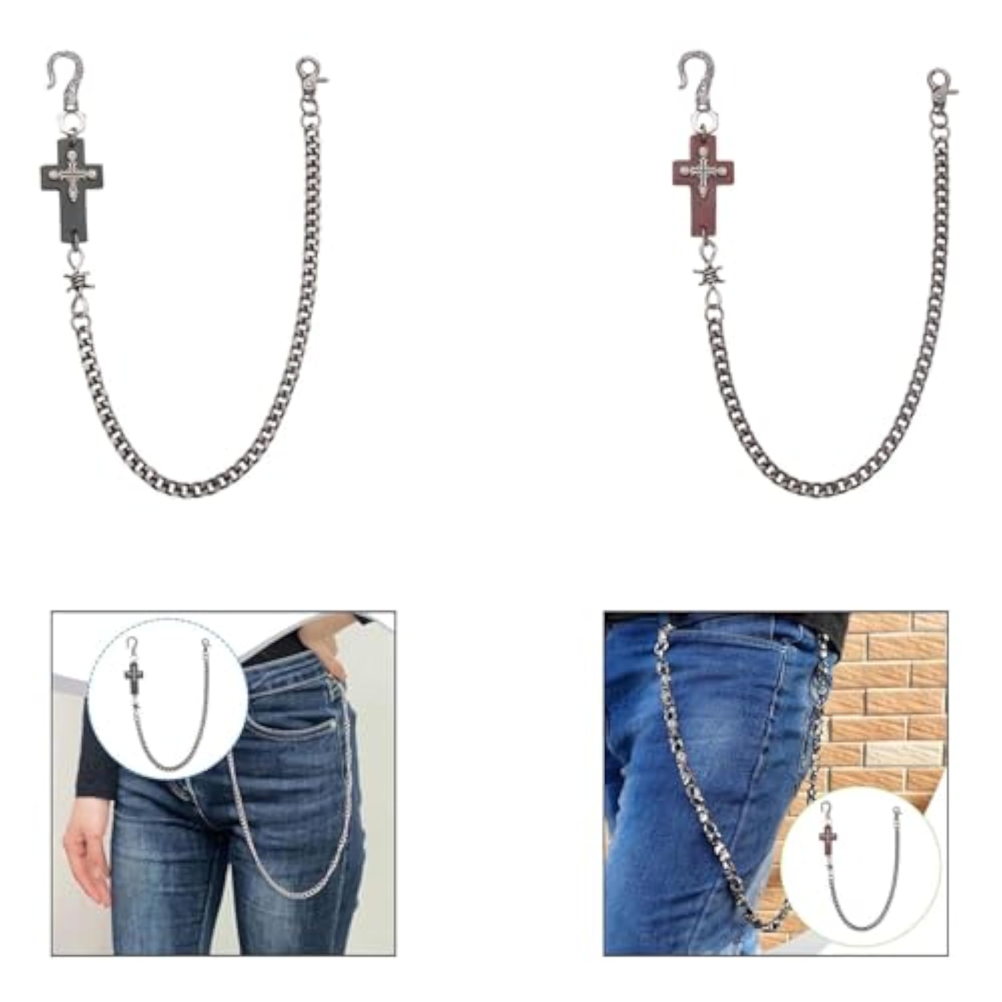 Fashion Goth Pants Chain, Versatile Trousers Accessory