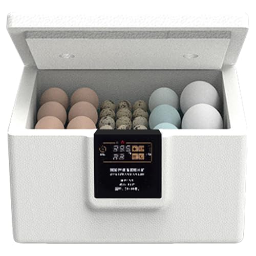 Incubateur D'oeufs - Incubateur Automatique Numérique Avec Tourneur D'oeufs Et Affichage LED | Contrôle De La Température Et De L'humidité Pour Le Poulet, Le Canard, L'oie Et Les Œufs De Caille, Hatch