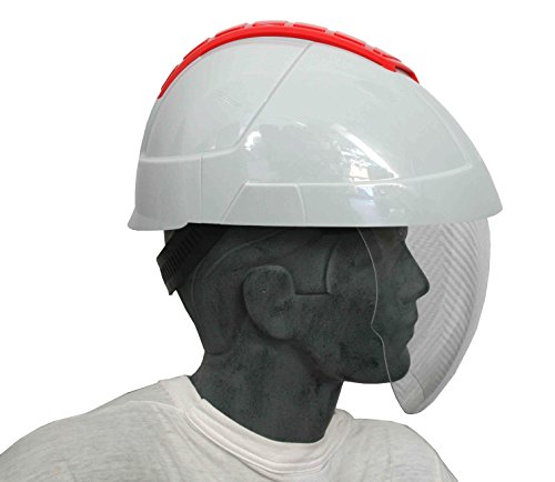 Casco de electricista E-MAN 4000: visera retráctil completa y Crashbox anticaídas 2