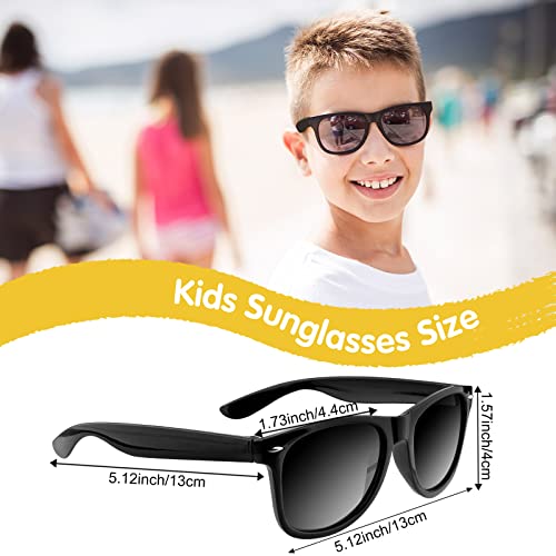 MIAHART 24 Pack Kids Sunglasses Party Glasses Bulk Goody Bag Fillers for Boys and Girls Birthday Party Summer Party Supplies3
