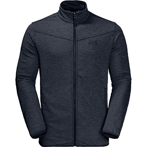 Preisvergleich Produktbild Jack Wolfskin Herren TONGARI Fleecejacke, Grau (night blue), S