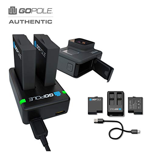 Dual Battery Kit for GoPro Hero 7/6/5 Black cameras