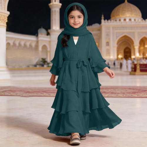 Qamis thobe pour garçon et vêtement de prière Ramadan traditionnel - 3