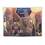壁タペストリー おしゃれアニメ柄 ソードアート・オンライン 布ポスター 壁掛け タペストリー 大判 【雰囲気転換 背景 多機能】 室内装飾 ファブリック装飾 模様替え モダン 装飾用品 部屋 ホームインテリア 寮の飾り小物 窓カーテン 使いやすい 60"x80"