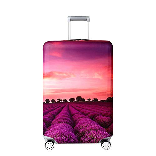 Cratone Elastisch Kofferhülle Kofferschutzhülle Abdeckung Gepäck Cover Reisekoffer Hülle Koffer Schutzhülle Luggage Cover mit Band Cover