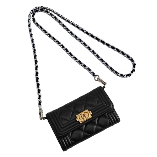Image of Jiesinlov Purse Chain Adjustable Shoulder Strap with Small Metal Ball Replacement Transformation Crossbody Handbag