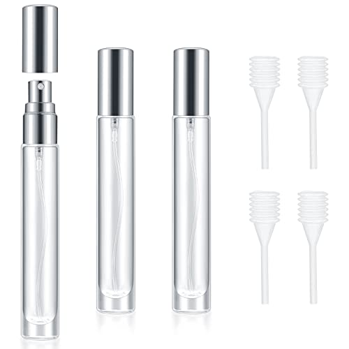 kebitedamai Set de 4 pulverizadores de perfume de vidrio,...