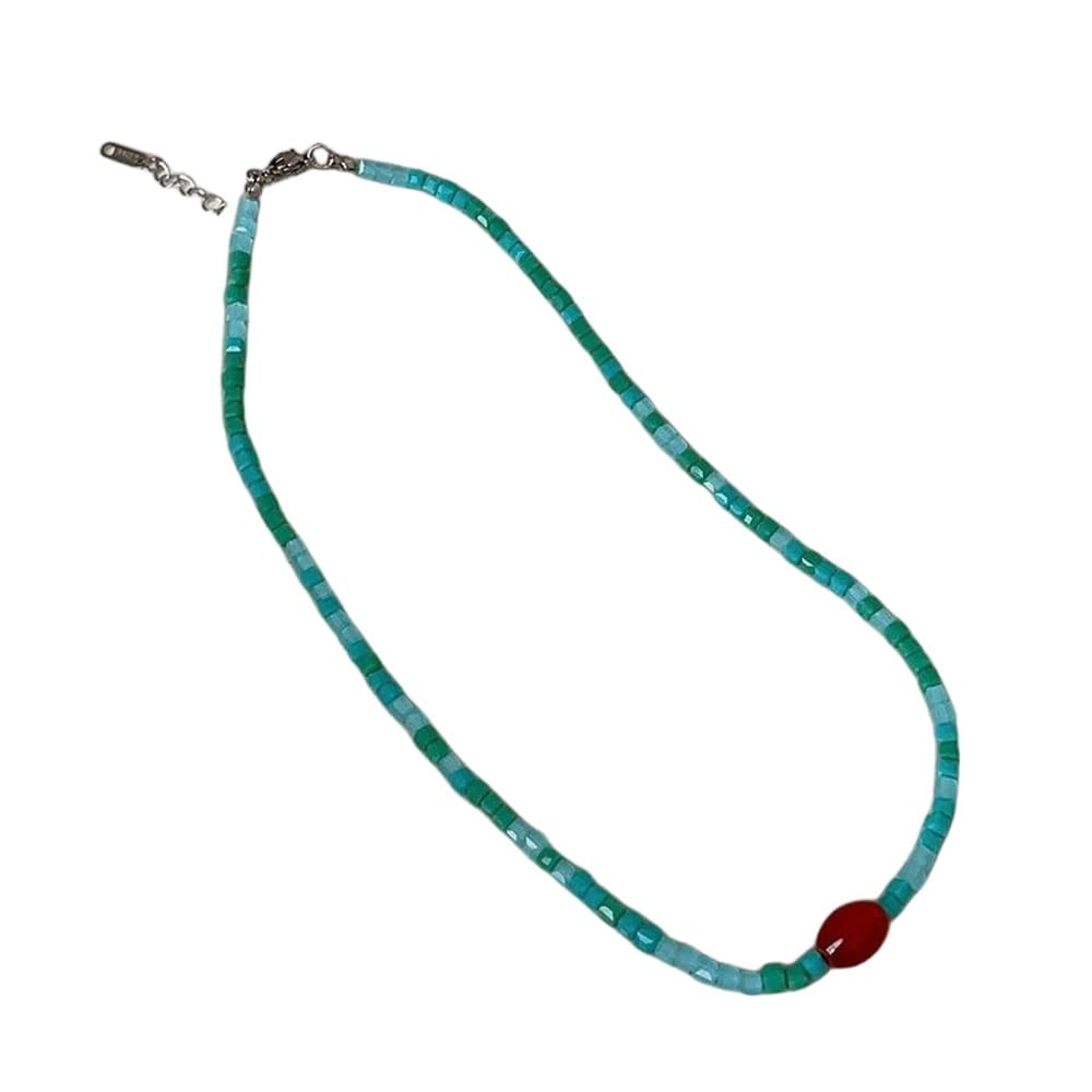 Bijoux de fête pour femme et collier à perles baroques idéal à offrir