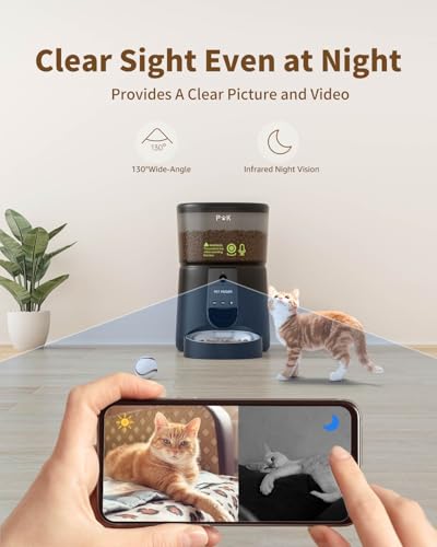 Distributeur croquettes chat automatique caméra PUPPY KITTY