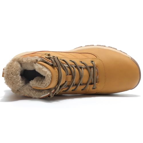 Image of SKDOIUL Men's Waterproof Outdoor Warm Snow Boots