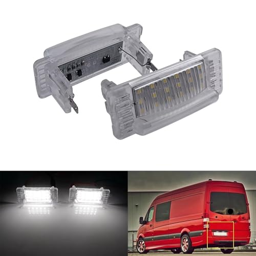 Luz de matrícula para Benz Sprinter 1995-2006 compatible con modelos 901 a 905 4
