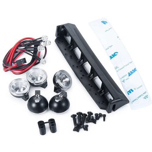 Luces Vehículo RC para TRX-4 Bronco Barra de Techo 1/10 2