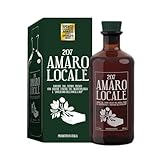 207 Amaro Locale, Miglior Amaro al Mondo 2024, Artigianale con Zafferano DOP e Note Agrumate, Confezione Regalo con Astuccio 23% Vol, 70CL