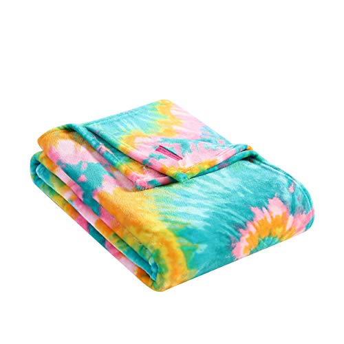 Betsey Johnson | Plush Collection Throw Blanket, Tie Dye Love