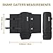 QOGIR Snake Gaiters Snake Chaps: Durable Snake Guards, Snake Gaiter Leggings for Men & Women, Snake Bite Protection for Lower Legs, Snake Proof Gaiters with Adjustable Size