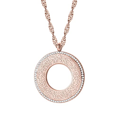 Cadeau de l'islam Aïd Ramadan unique : le collier protecteur Allah pour elle