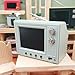NATEFEMIN 1:12 Miniature Doll Furniture Retro TV Player Television Mini Toy for Kid B