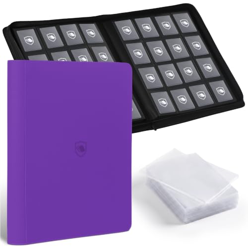 Image of Top Loader Binder 16 Pocket, Holds 640 Toploaders, 100 Toploaders INCLUDED