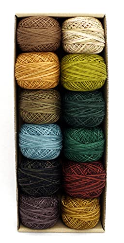 Image of Valdani Pearl Cotton Sz 12 | Earthly Treasures | 110 Yds /Ball