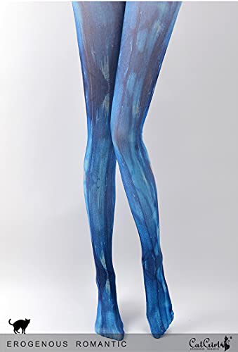 Image of Sahabowi Women Tights, Opaque High Waist Pantyhose, Vintage Control Top Stockings