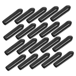 BESTYASH 200 Stück Gummi Gewindeschutzkappen