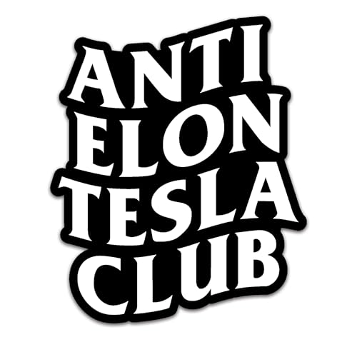 Image of Funny Elon Musk Sticker Magnet, Vintage Pre-Madness Edition, Regret Magnet for Cars & Trucks, Elon Musk Fan Club Accessories, Elon Musk Club MagnetNo Elon Sticker