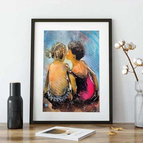 Graffiti moderne art de rue sur toile pour sublimer le salon de votre maison