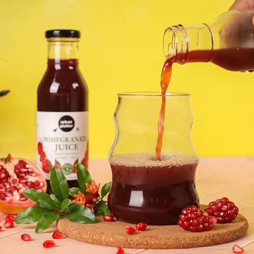 Image of Urban Platter Canadian Pomegranate Juice, 350ml (Unsweetened, Clean Label, Contains Natural Antioxidants, Not From Concentrate)