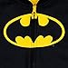 DC Comics Justice League Batman Little Boys Fleece Onesie Pajama Coveralls Cape Batman Black 6