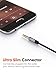 CableCreation 3.5mm Aux Cable (3FT/1M), 3.5mm Audio Cable, Braided Hi-Fi Sound 1/8 Auxiliary Aux Cord for Car Stereo, Headphones,Speaker, Laptops, Phone, iPad(with Aux Port), Grey
