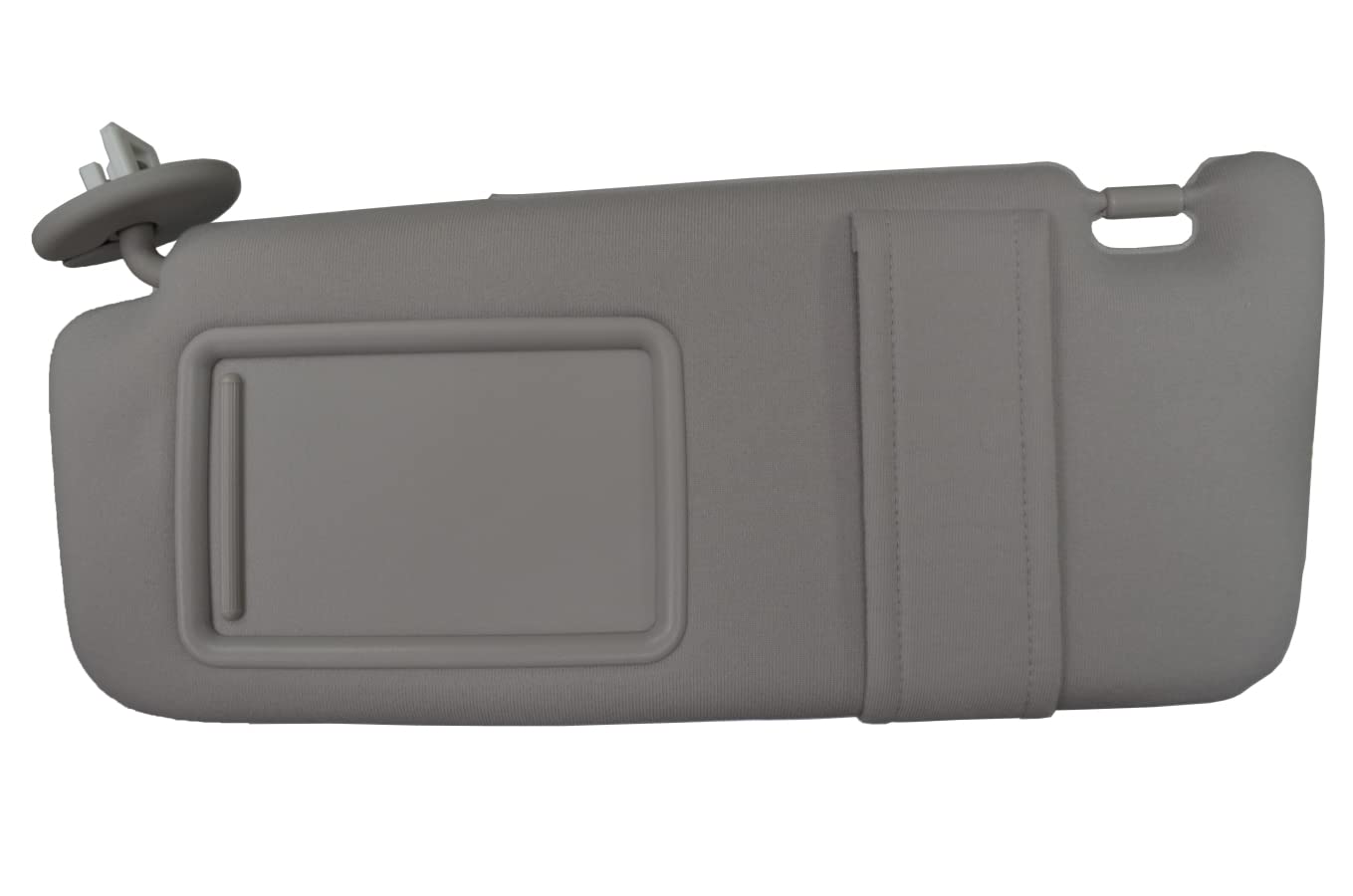 PT Auto Warehouse SNV-TO9185G-LH - Parasole, Grigio, con Luce Vanity, Lato Guidatore
