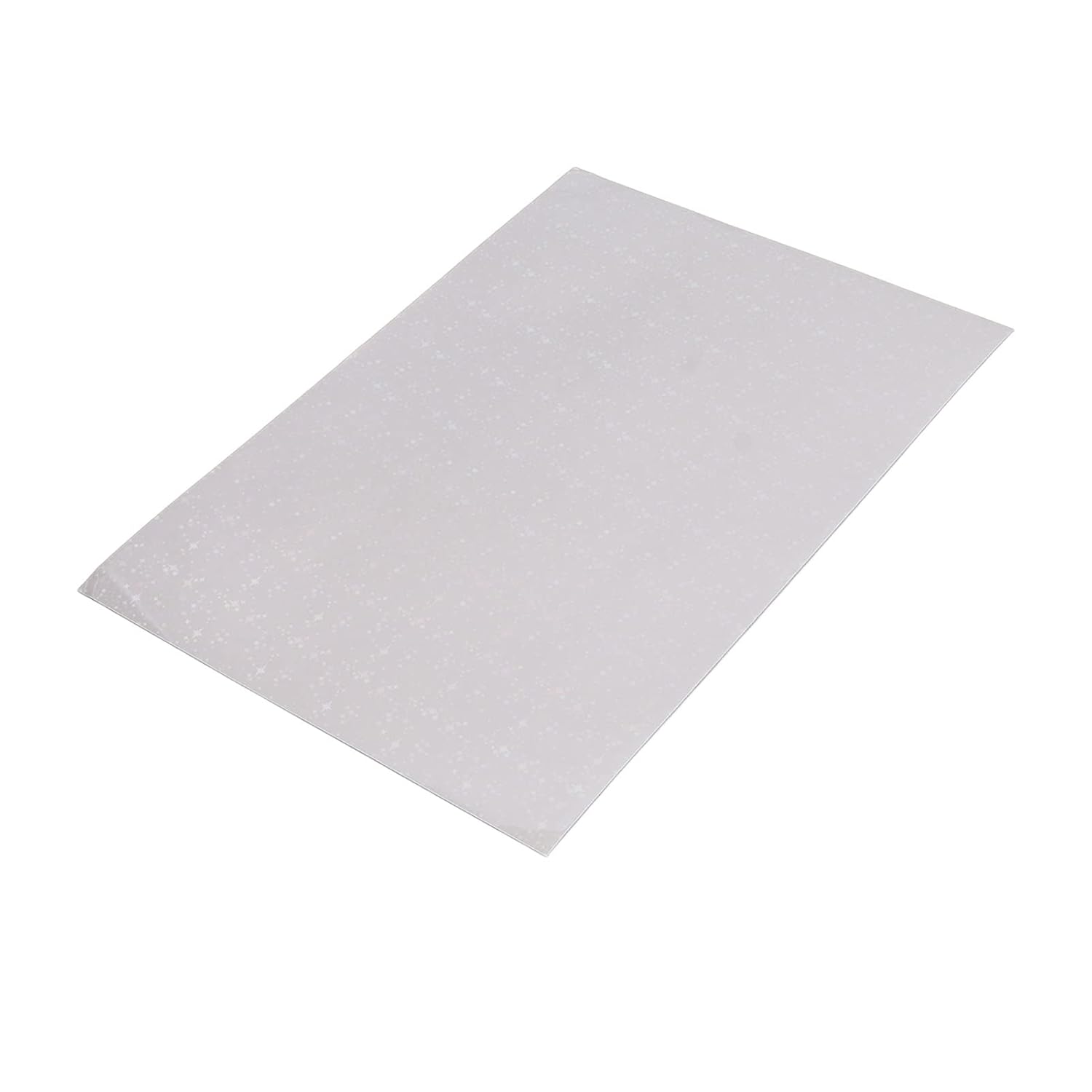 Akozon A4 Film Cold Laminating Film - 50 Sheets Holographic Cold Lamination Paper for Badge Making, Special Coating for Pins and Brooches (Type 1) (Type 2)