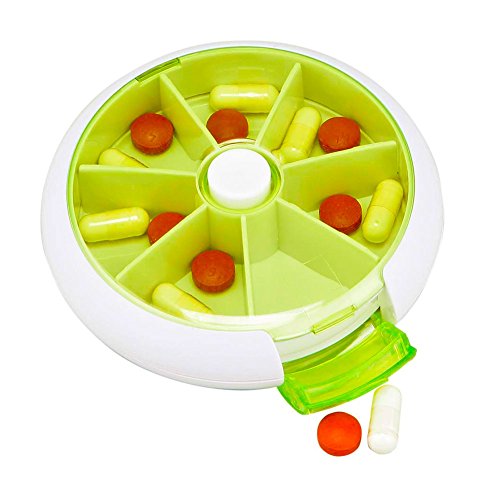 G Force Rotating Weekly Pill Organizer, 1 EA