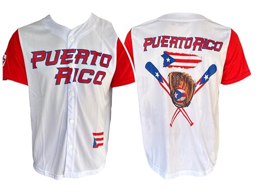 Image of Jersey Baseball Puerto Rico Kids Size