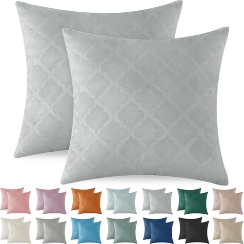 Geometrico Design: Copri cuscino decorativi con design moderno geometrico in rilievo, semplici e generosi, possono essere ben combinati con diversi stili, aggiungendo facilmente colore e comfort alla vostra vita. I federa cuscino sono perfetti anche per divani, letti, salotti, sedie, bar, scrivanie e automobili.