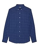 Van Heusen Men's Big & Tall Tall Wrinkle Free Long Sleeve Button Down Shirt, Sea Navy, 3X-Large Big